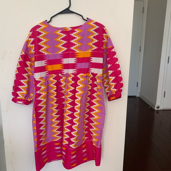 YEVU smock dress - layer cake 💛🧡❤️ - Picture 5 of 10